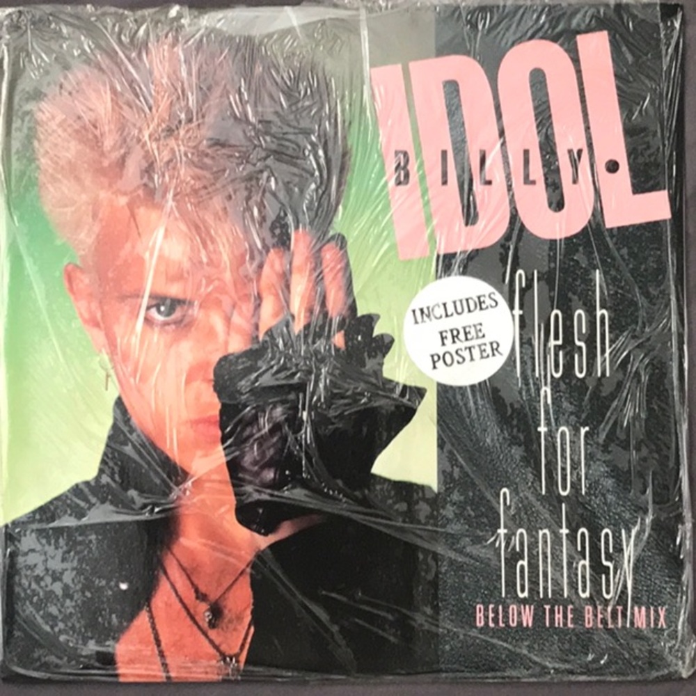 Billy Idol 12” single Flesh for Fantasy